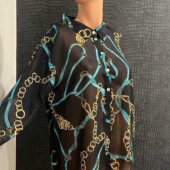 Gianni Bini Tops - Gianni Bini Sheer Blouse